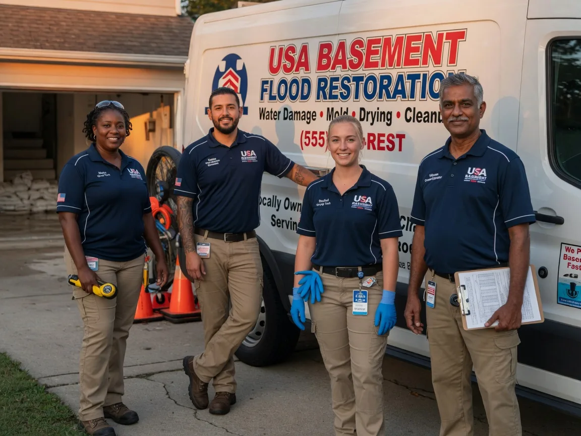 Basement Flood Cleanup company in Rivervale, AR
