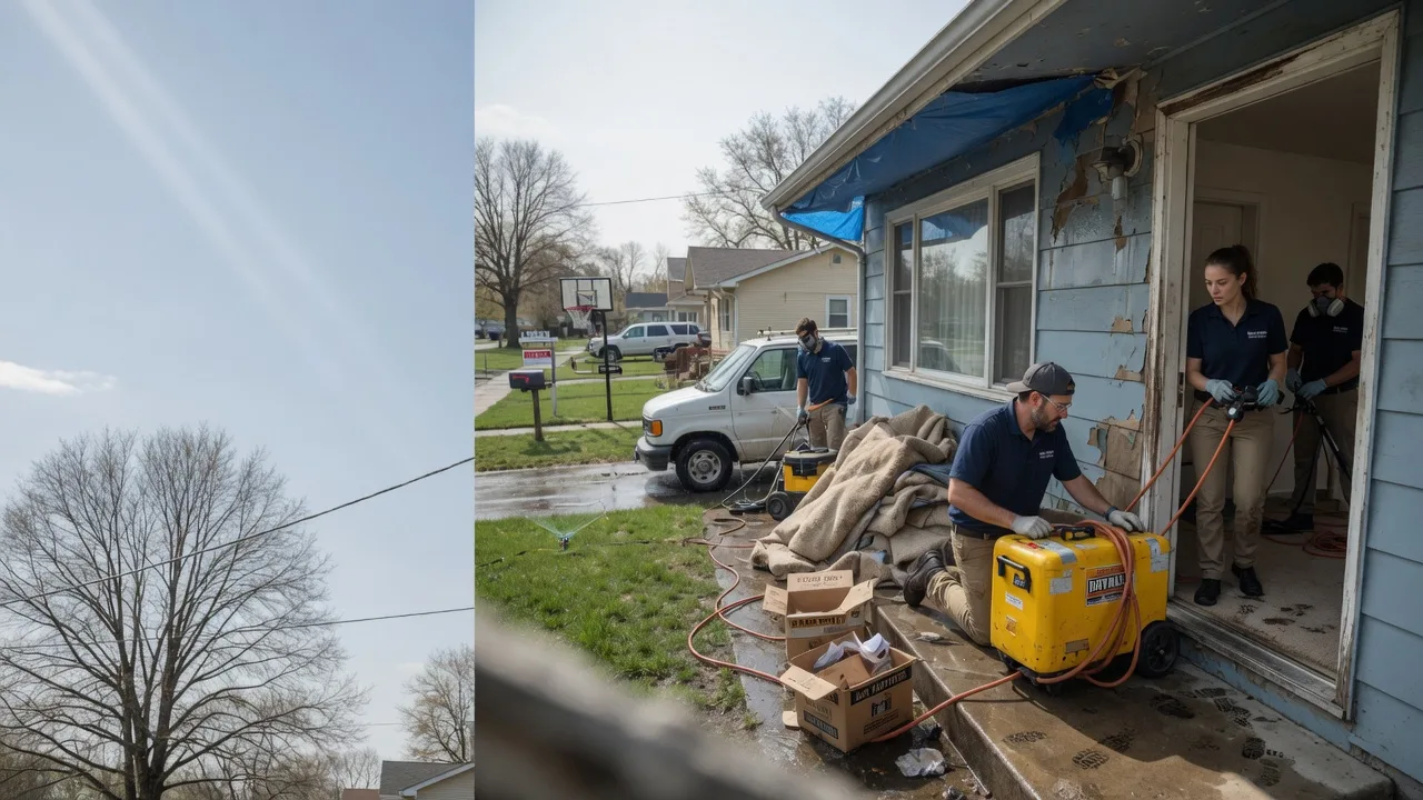 Basement Flood Cleanup in Rivervale, AR near me